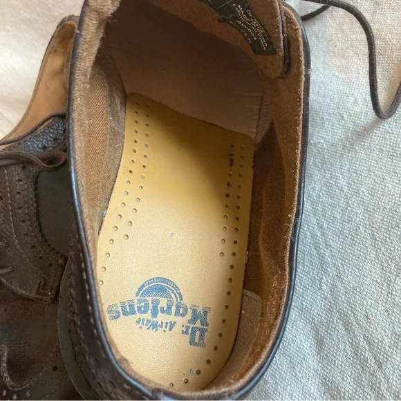 Dr. Martens Brown Wingtips US Men’s 9 M - Picture 9 of 10